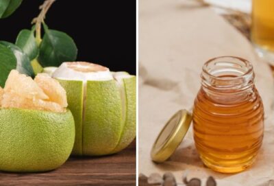 Giảm cân và thành lọc cơ thể từ nước uống mật ong vỏ bưởi
