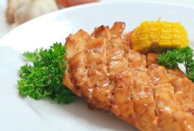 Ăn ngon không lo tăng cân với ức gà sốt mật ong