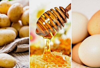 Làm mặt nạ khoai tây mật ong trị mụn, làm trắng da